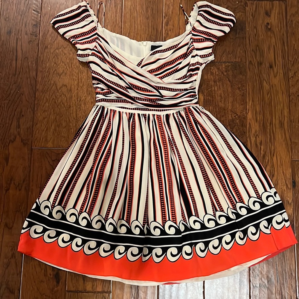 Anna Sui Fiesta inspired cocktail dress